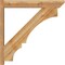 Ekena Millwork Balboa Slat Rough Sawn Outlooker, Western Red Cedar, 6"W x 36"D x 36"H OUT06X36X36BOA06RWR - alternate 3